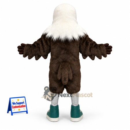 Bald Eagle Mascot Costume for College Pep Rallies Bald Eagle Mascot Costume for College Pep Rallies