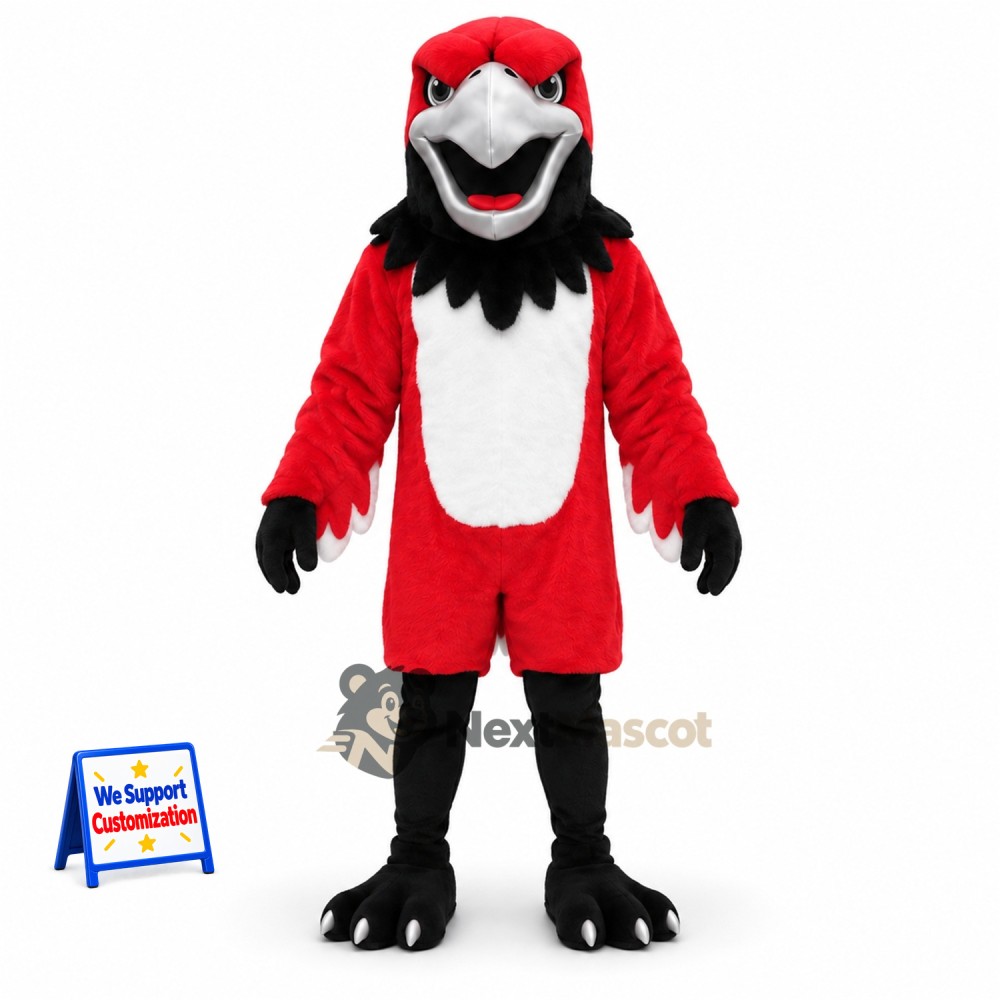 Parrot Mascot Costume - Red for Fundraisers Parrot Mascot Costume - Red for Fundraisers