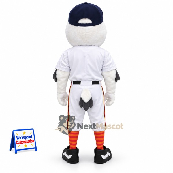 Duck Mascot Costume - Baseball Uniform Duck Mascot Costume - Baseball Uniform