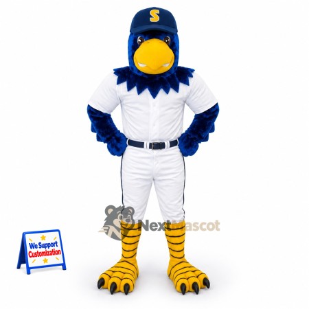 Bird Mascot Costume - Blue for Carnivals Bird Mascot Costume - Blue for Carnivals