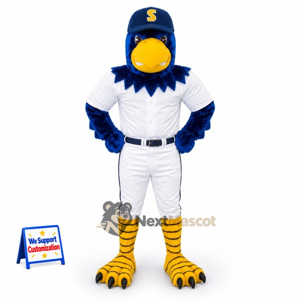 Bird Mascot Costume - Blue for Carnivals