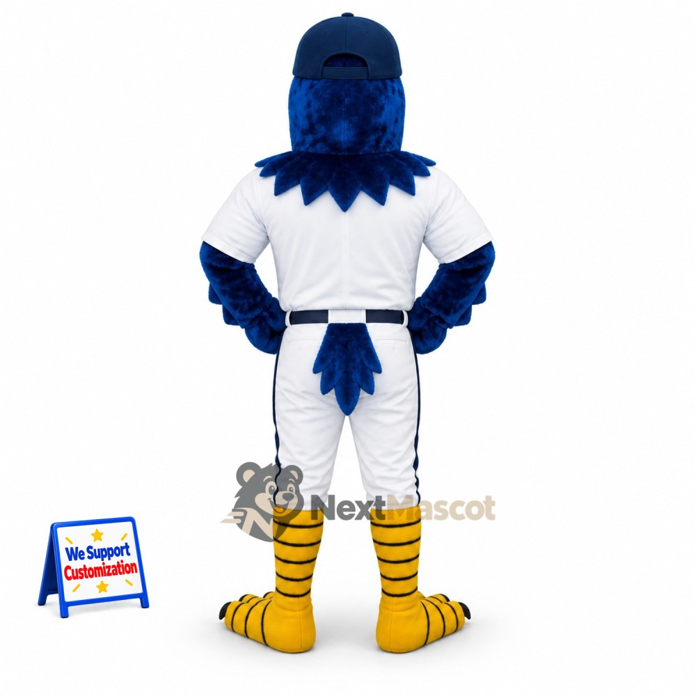 Bird Mascot Costume - Blue for Carnivals Bird Mascot Costume - Blue for Carnivals