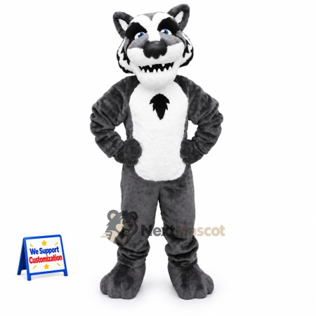 Raccoon Mascot Costume - Gray for Family Events Raccoon Mascot Costume - Gray for Family Events