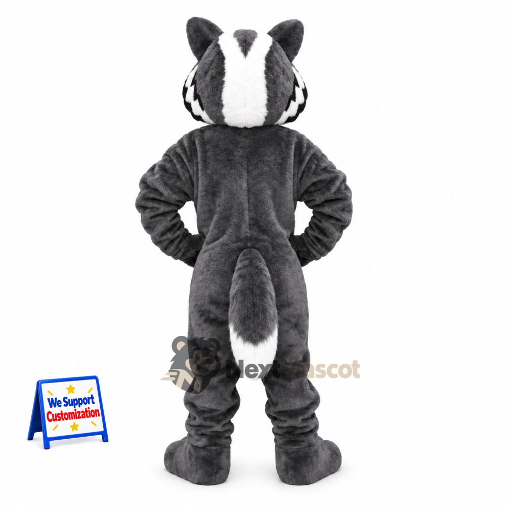 Raccoon Mascot Costume - Gray for Family Events Raccoon Mascot Costume - Gray for Family Events