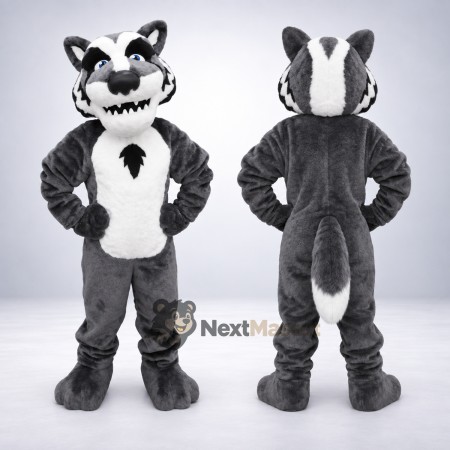 Raccoon Mascot Costume - Gray for Family Events Raccoon Mascot Costume - Gray for Family Events