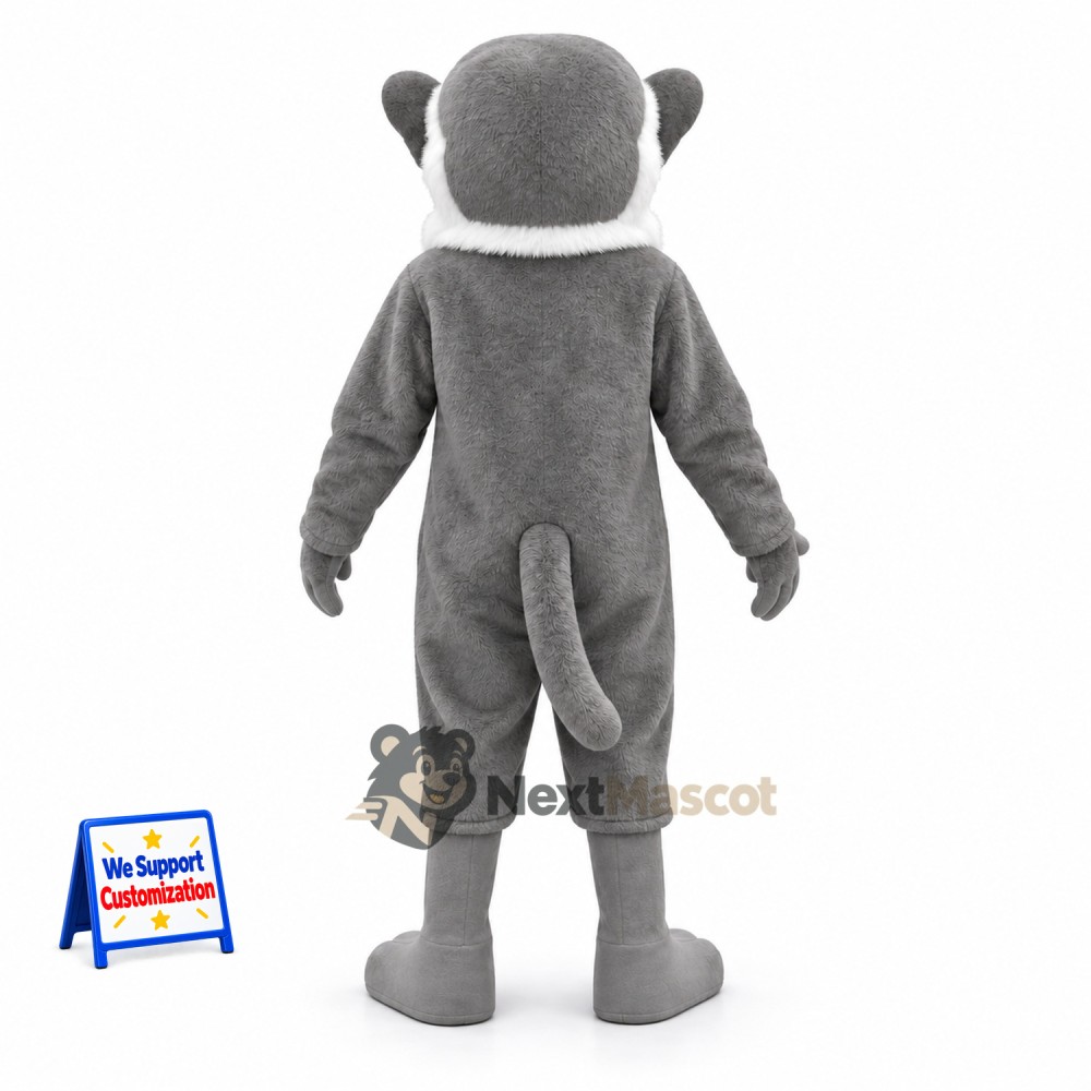 Gorilla Mascot Costume - Gray Gorilla Mascot Costume - Gray