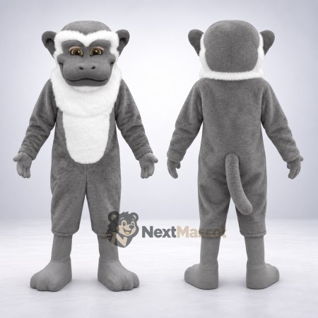 Gorilla Mascot Costume - Gray Gorilla Mascot Costume - Gray