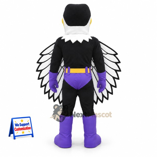 Bird Mascot Costume - Black for Team Events