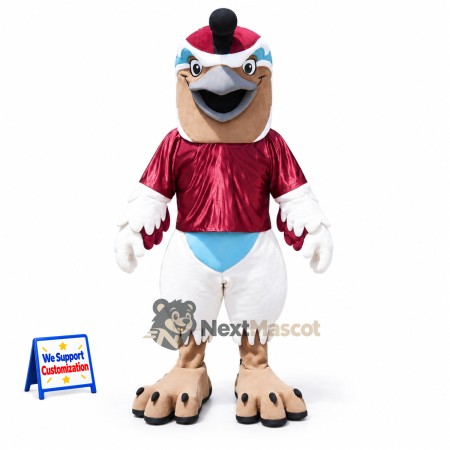 Bird Mascot Costume - White for Sports Days