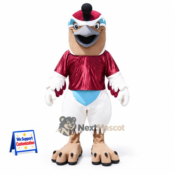 Bird Mascot Costume - White for Sports Days