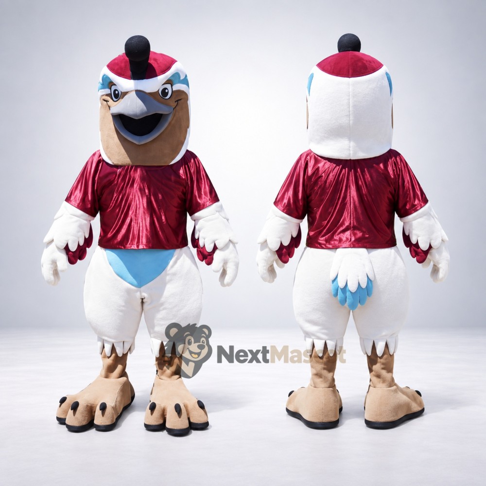 Bird Mascot Costume - White for Sports Days