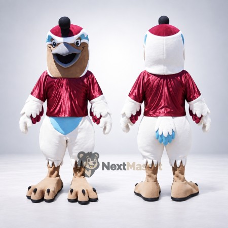 Bird Mascot Costume - White for Sports Days
