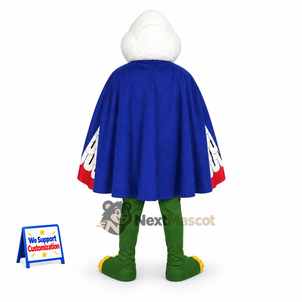 Eagle Mascot Costume - Superhero Style for Parades Eagle Mascot Costume - Superhero Style for Parades