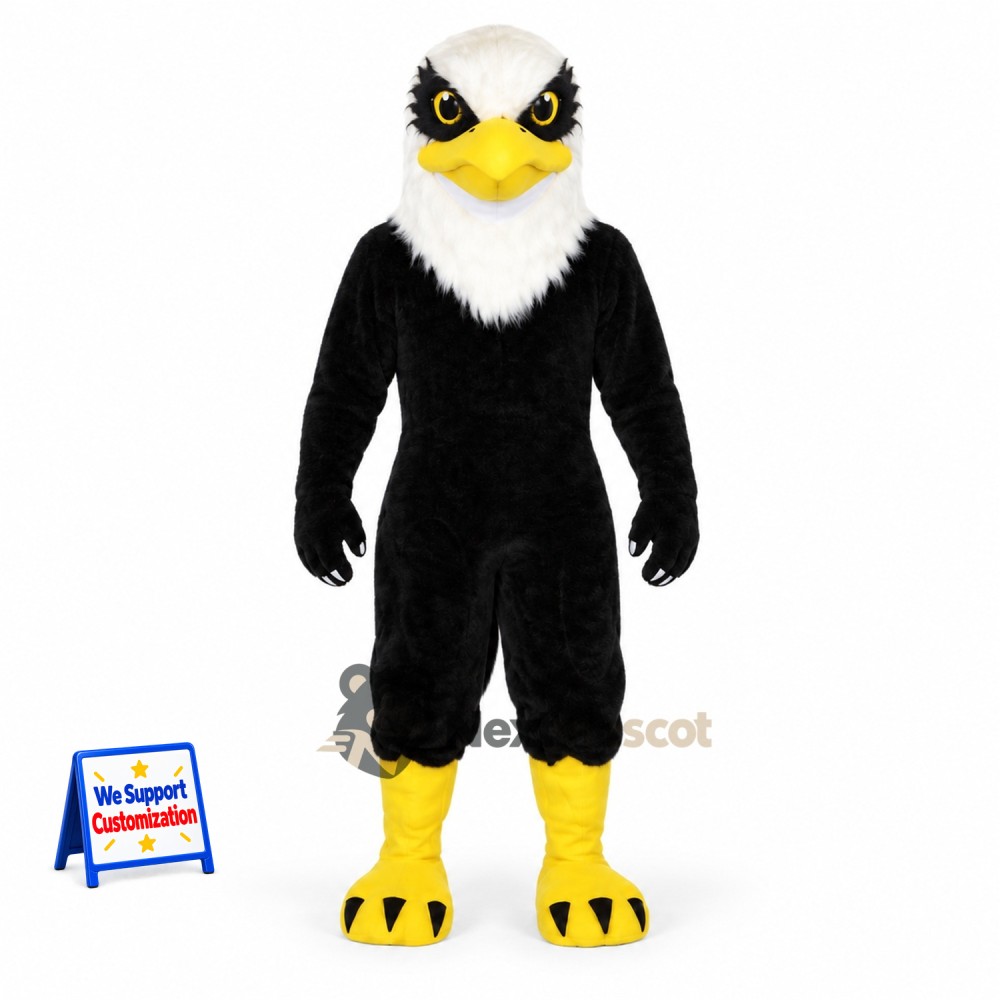 Bald Eagle Mascot Costume for Team Pep Rallies Bald Eagle Mascot Costume for Team Pep Rallies
