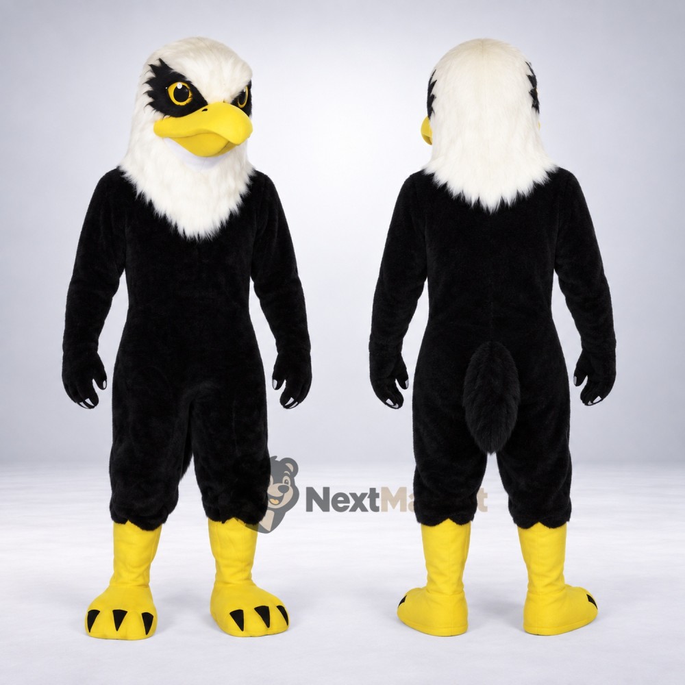 Bald Eagle Mascot Costume for Team Pep Rallies Bald Eagle Mascot Costume for Team Pep Rallies
