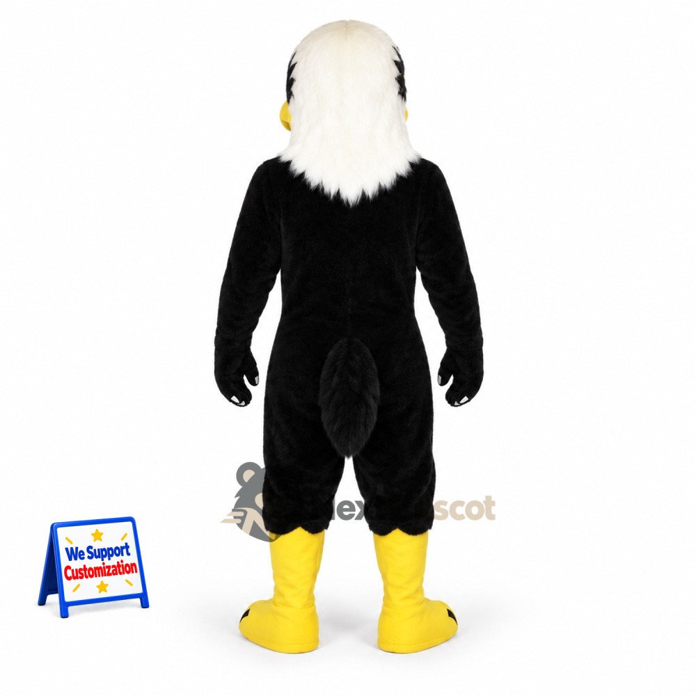 Bald Eagle Mascot Costume for Team Pep Rallies Bald Eagle Mascot Costume for Team Pep Rallies