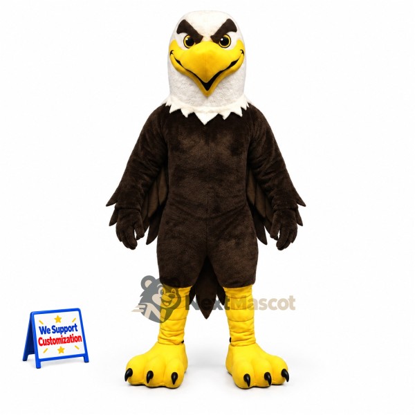 Eagle Mascot Costume - Brown for Family Events