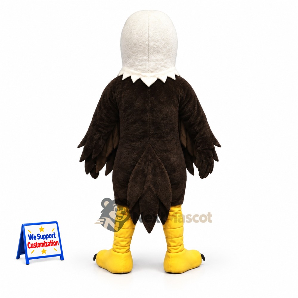 Eagle Mascot Costume - Brown for Family Events Eagle Mascot Costume - Brown for Family Events