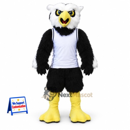 Owl Mascot Costume - White Shirt for Parades Owl Mascot Costume - White Shirt for Parades