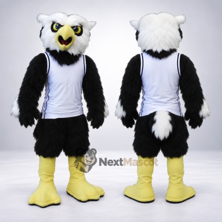 Owl Mascot Costume - White Shirt for Parades Owl Mascot Costume - White Shirt for Parades