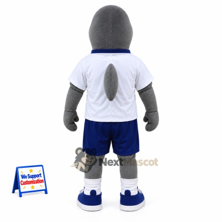Dolphin Mascot Costume - White Shirt Dolphin Mascot Costume - White Shirt
