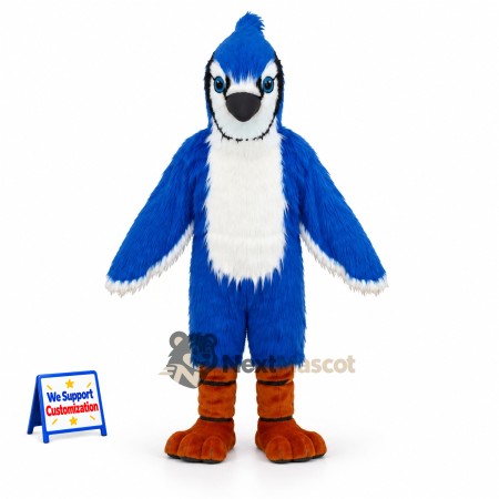 Blue Jay Mascot Costume for School Spirit Blue Jay Mascot Costume for School Spirit