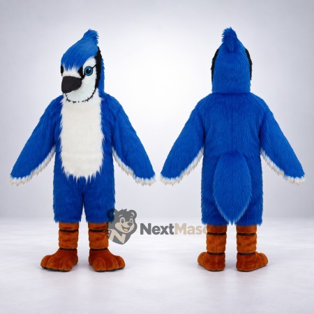 Blue Jay Mascot Costume for School Spirit Blue Jay Mascot Costume for School Spirit