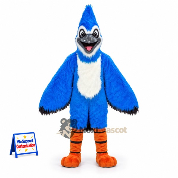 Blue Jay Mascot Costume for Pep Rallies