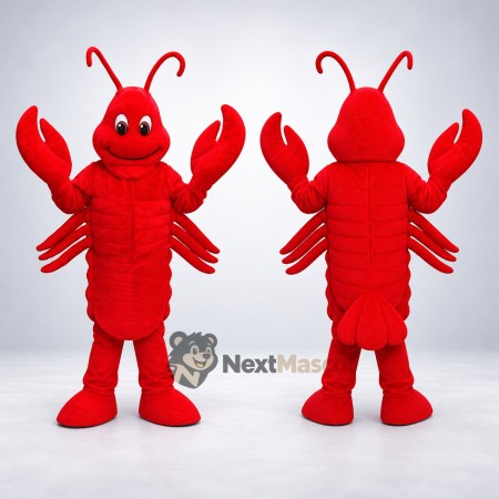 Lobster Mascot Costume - Red for School Events