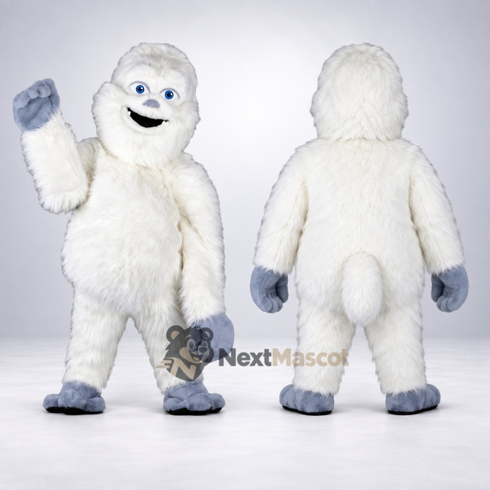 Yeti Mascot Costume - White for Birthday Parties Yeti Mascot Costume - White for Birthday Parties