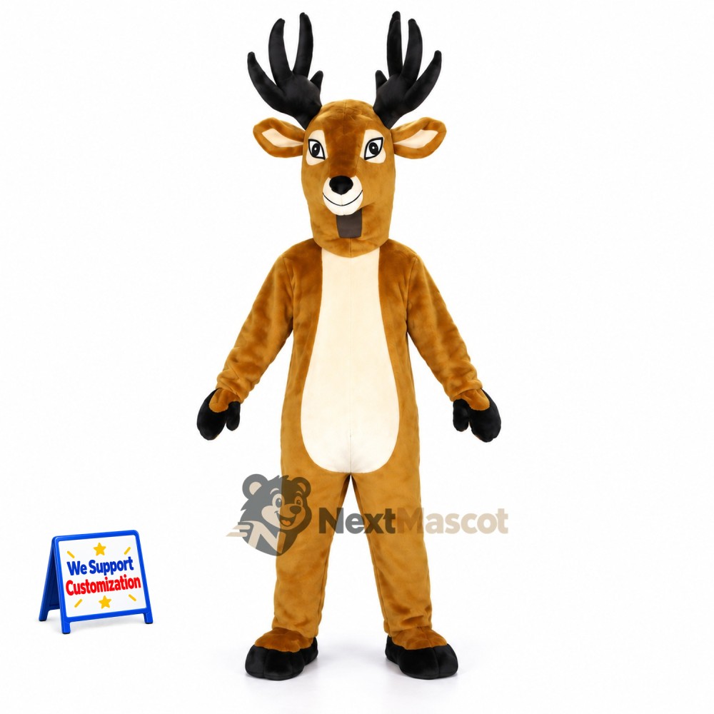 Deer Mascot Costume - Brown for Homecoming Deer Mascot Costume - Brown for Homecoming