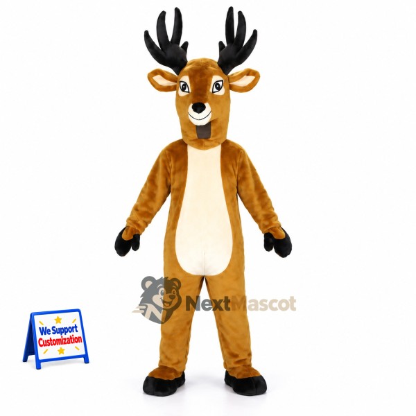 Deer Mascot Costume - Brown for Homecoming