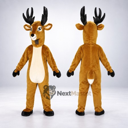 Deer Mascot Costume - Brown for Homecoming Deer Mascot Costume - Brown for Homecoming