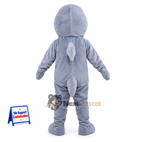 Dolphin Mascot Costume - Gray for Sea Life Shows Dolphin Mascot Costume - Gray for Sea Life Shows