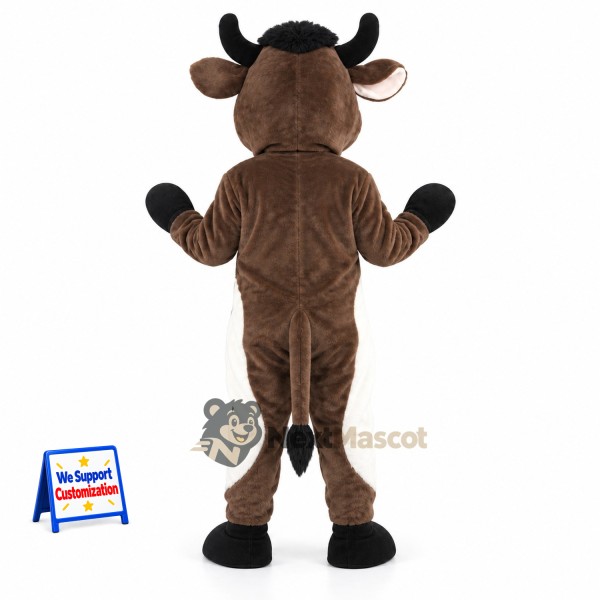 Cow Mascot Costume - Brown for Community Events Cow Mascot Costume - Brown for Community Events