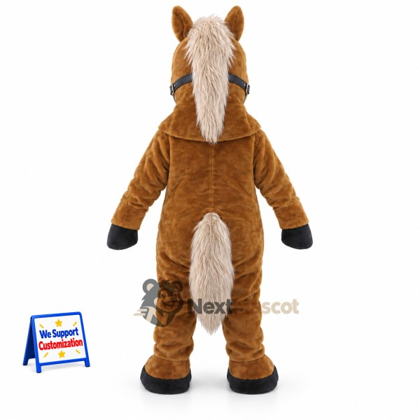 Horse Mascot Costume - Brown for School Spirit Horse Mascot Costume - Brown for School Spirit