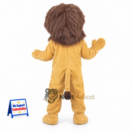 Lion Mascot Costume - Tan for Birthday Parties Lion Mascot Costume - Tan for Birthday Parties