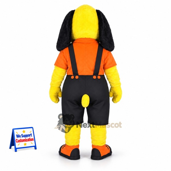 Dog Mascot Costume - Overalls Dog Mascot Costume - Overalls