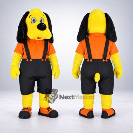 Dog Mascot Costume - Overalls Dog Mascot Costume - Overalls