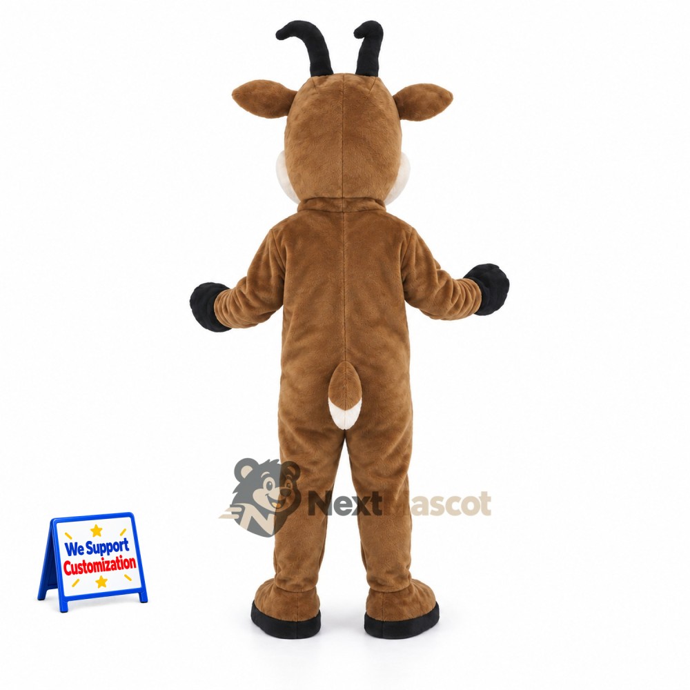 Goat Mascot Costume - Brown for Parades