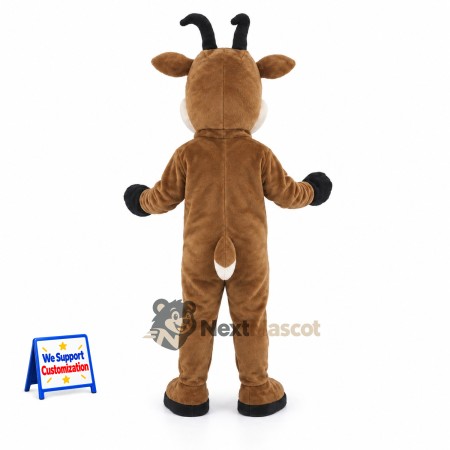 Goat Mascot Costume - Brown for Parades