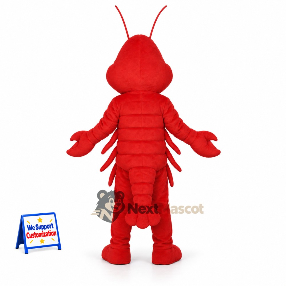 Lobster Mascot Costume - Red for Community Events Lobster Mascot Costume - Red for Community Events