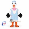Stork Mascot Costume - Nurse Style