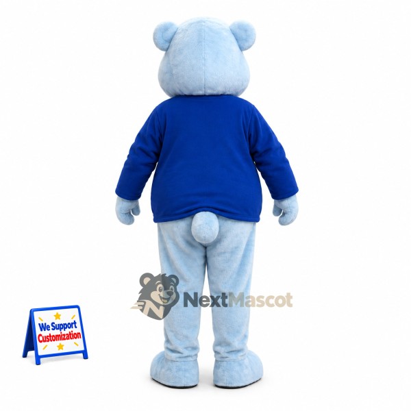 Bear Mascot Costume - Blue Bear Mascot Costume - Blue