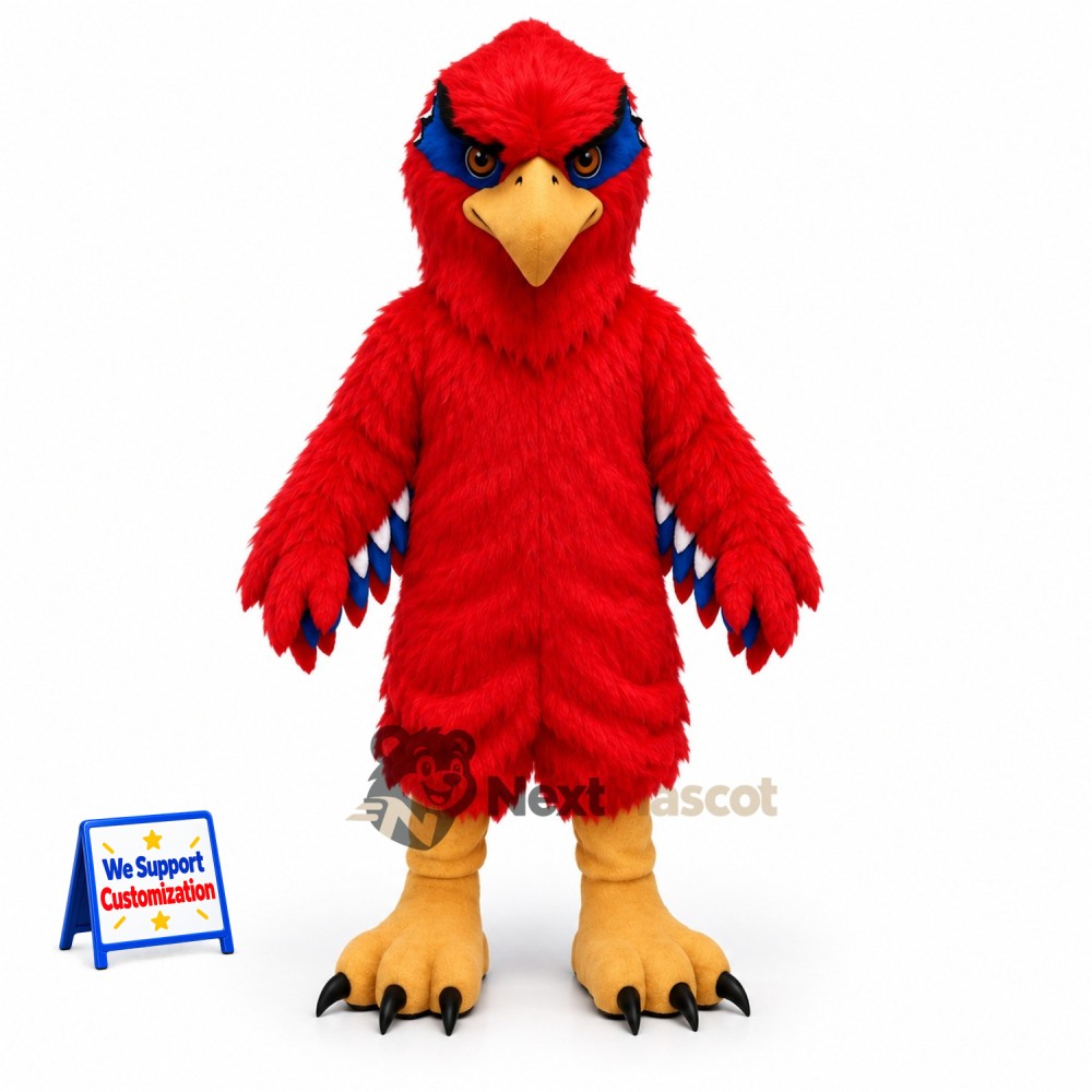 Cardinal Mascot Costume - Red for Family Events Cardinal Mascot Costume - Red for Family Events