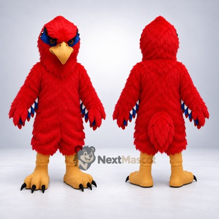 Cardinal Mascot Costume - Red for Family Events Cardinal Mascot Costume - Red for Family Events