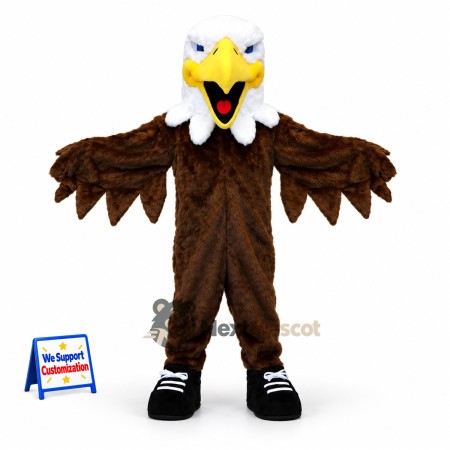 Bald Eagle Mascot Costume for Community Fun Days Bald Eagle Mascot Costume for Community Fun Days