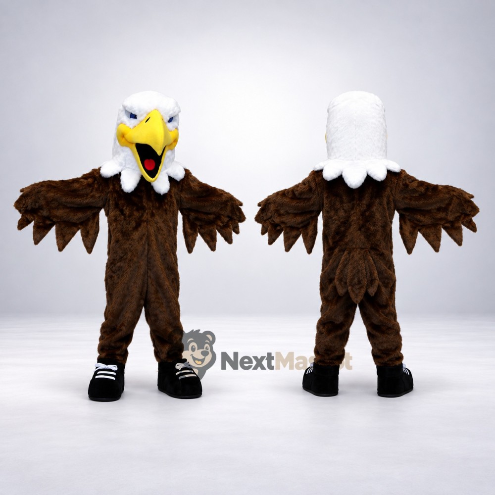 Bald Eagle Mascot Costume for Community Fun Days Bald Eagle Mascot Costume for Community Fun Days