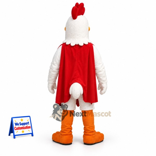 Rooster Mascot Costume - Superhero Style Rooster Mascot Costume - Superhero Style