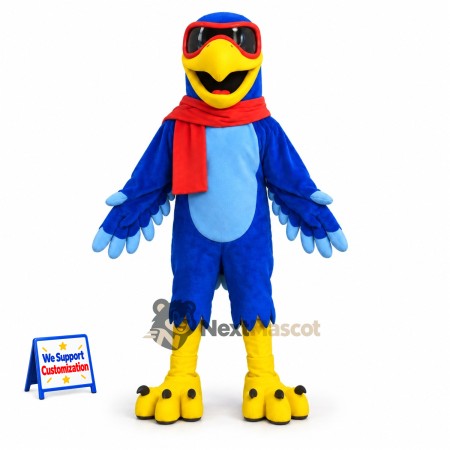 Bird Mascot Costume - Blue for Family Events Bird Mascot Costume - Blue for Family Events